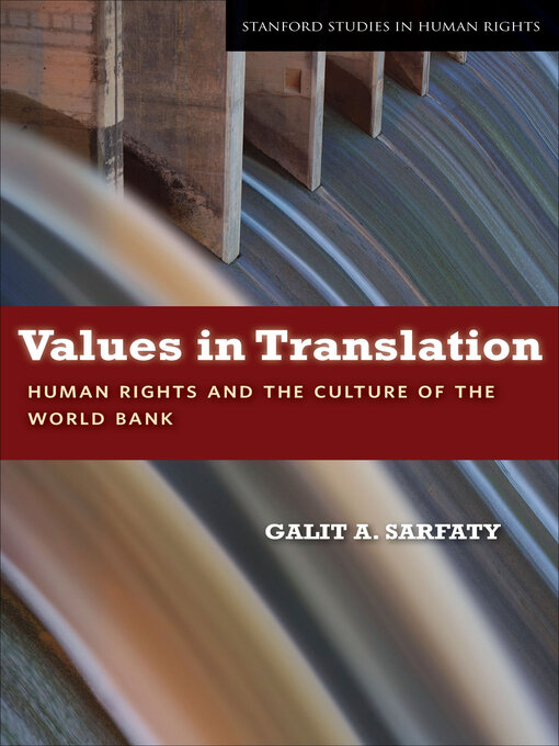 Title details for Values in Translation by Galit A Sarfaty - Available